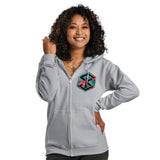 SKfit Flower Unisex heavy blend zip hoodie