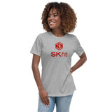 SKfit Women's Relaxed T-Shirt Red Logo