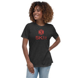 SKfit Women's Relaxed T-Shirt Red Logo